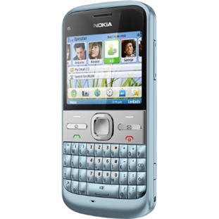��������� �������  Nokia E5 (sky blue)