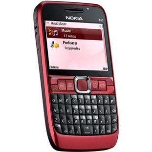 ��������� �������  Nokia E63 (ruby red)