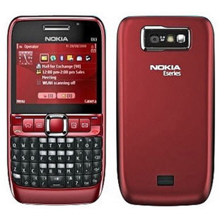 ��������� �������  Nokia E63 (ruby red)
