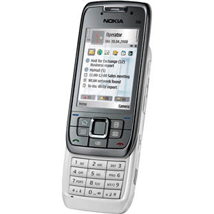 ��������� �������  Nokia E66 1Y Navi (white steel)