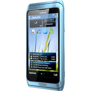 ��������� �������  Nokia E7-00 (blue)