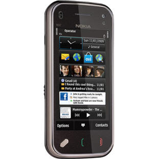��������� �������  Nokia N97 mini Navi (cherry black)