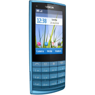 ��������� �������  Nokia X3-02 Touch and Type (petrol blue)