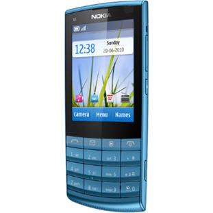 ��������� �������  Nokia X3-02 Touch and Type (petrol blue)