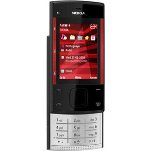 ��������� �������  Nokia X3 (black red)