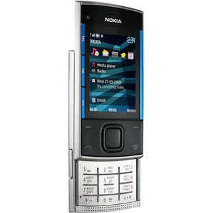 ��������� �������  Nokia X3 (silver blue)