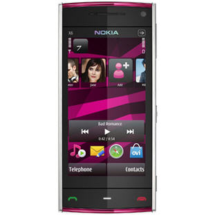 ��������� �������  Nokia X6 16Gb Navi (white pink)