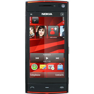 Nokia X6 32Gb (black red)