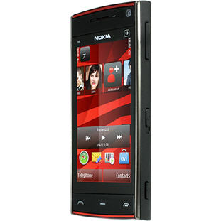 ��������� �������  Nokia X6 32Gb (black red)