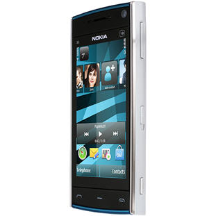 ��������� �������  Nokia X6 32Gb (white blue)