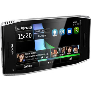 ��������� �������  Nokia X7 (light steel)