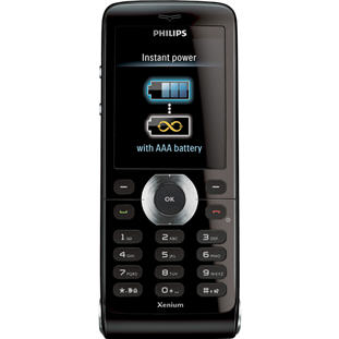 ��������� �������  Philips Xenium X520 (infinity black)