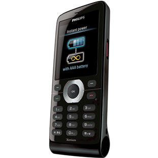 ��������� �������  Philips Xenium X520 (infinity black)