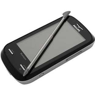��������� �������  Philips Xenium X800 (black sensation)