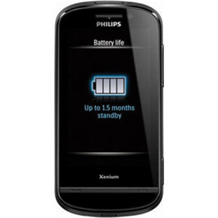 ��������� �������  Philips Xenium X830 (midnight contour)