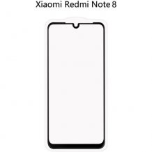 Защитное стекло Ainy Full Screen Cover с полноклеевой поверхностью для Xiaomi Redmi Note 8 (0.25mm, черное)