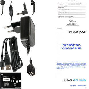 Фото товара Alcatel OT-990 (bluish black)