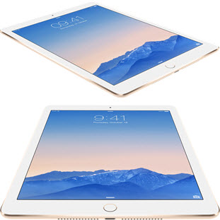 Фото товара Apple iPad Air 2 (128Gb, Wi-Fi + Cellular, gold)