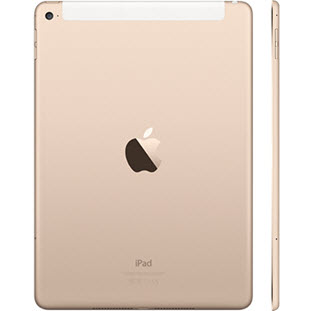 Фото товара Apple iPad Air 2 (16Gb, Wi-Fi + Cellular, gold, MH1C2RU/A)