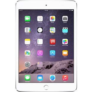 Фото товара Apple iPad mini 3 (128Gb, Wi-Fi + Cellular, silver)