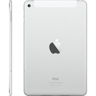 Фото товара Apple iPad mini 4 (128Gb, Wi-Fi + Cellular, silver, MK772RU/A)