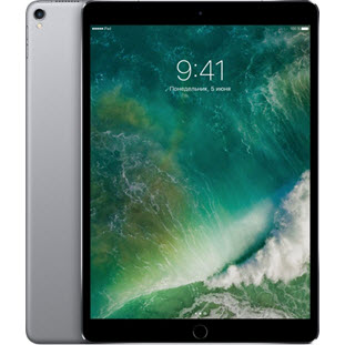 Фото товара Apple iPad Pro 10.5 (256Gb, Wi-Fi + Cellular, space gray, MPHG2RU/A)
