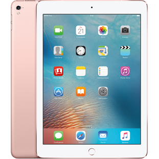 Фото товара Apple iPad Pro 9.7 (128Gb, Wi-Fi + Cellular, rose gold, MLYL2RU/A)