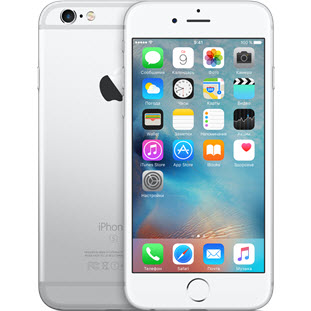Фото товара Apple iPhone 6S Plus (128Gb, восстановленный, silver, A1687)
