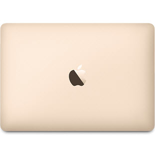 Фото товара Apple MacBook 12 Mid 2017 (MNYK2RU/A, M3 1.2/8Gb/256Gb, gold)