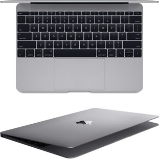 Фото товара Apple MacBook 12 Mid 2017 (MNYG2RU/A, i5 1.3/8Gb/512Gb, space gray)