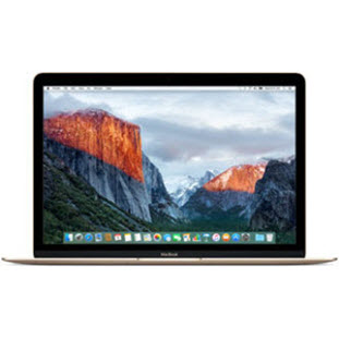 Фото товара Apple MacBook 12 (MLHE2, M3 1.1/8Gb/256Gb, gold)
