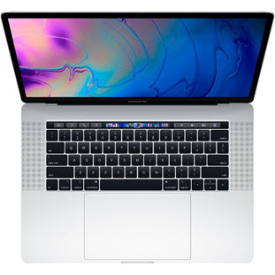 Фото товара Apple MacBook Pro 15 with Retina display Mid 2018 (MR972RU/A, i7 2.6/16Gb/512Gb, silver)