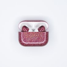 Bluetooth-гарнитура Apple AirPods Pro 2 Color (glitter gloss burgundy)