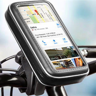 Держатель Deppa для велосипеда/мотоцикла Crab Bike для смартфонов (рамер M, 3.5"-4.7", черный)