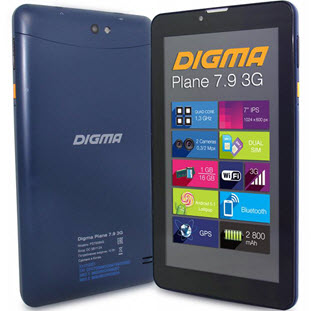 Фото товара Digma Plane 7.9 3G (dark blue)
