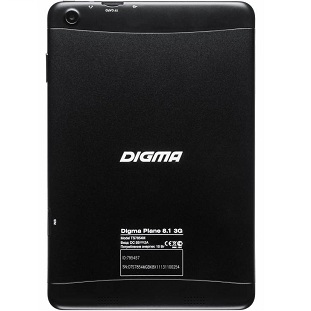Фото товара Digma Plane 8.1 3G TS7854 (black) / Дигма Плейн 8.1 3Ж ТС7854 (черный)