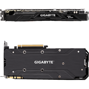 Фото товара GigaByte GeForce GTX 1080 1721Mhz PCI-E 3.0 8192Mb 10010Mhz 256 bit DVI HDMI HDCP G1 Gaming