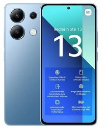 Мобильный телефон Xiaomi Redmi Note 13 8/128 ГБ RU, Ice Blue
