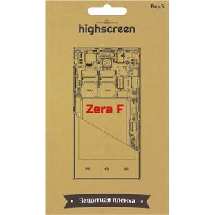 Защитная пленка Highscreen для Zera F rev.S (матовая)