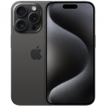 Фото товара Apple iPhone 15 Pro 128 Gb nano-Sim + eSim, Black Titanium