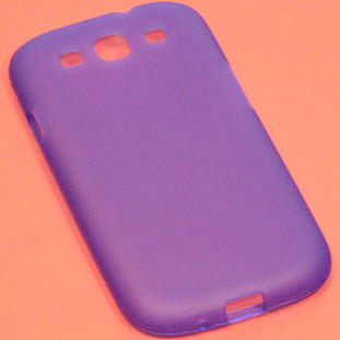 Чехол Jast силиконовый для Samsung Galaxy S3 (фиолетовый матовый)