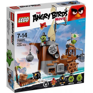 Фото товара LEGO The Angry Birds Movie 75825 Пиратский корабль Свинок