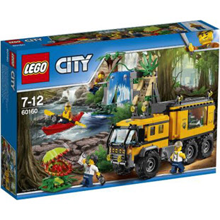 Фото товара LEGO City 60160 Передвижная лаборатория в джунглях