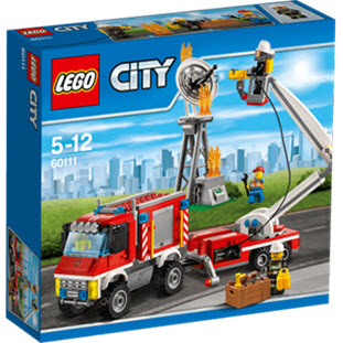 Фото товара LEGO City 60111 Пожарный вспомогательный грузовик