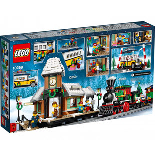 Фото товара LEGO Creator 10259 Железнодорожная станция зимой