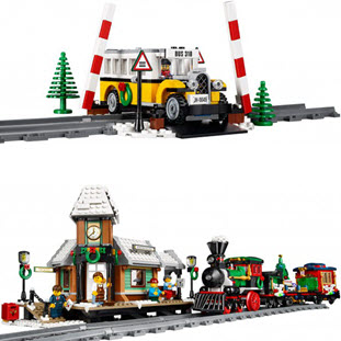 Фото товара LEGO Creator 10259 Железнодорожная станция зимой