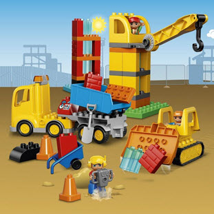 Фото товара LEGO Duplo 10813 Большая стройплощадка