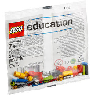 Фото товара LEGO Education WeDo 2000711 Набор с запасными частями
