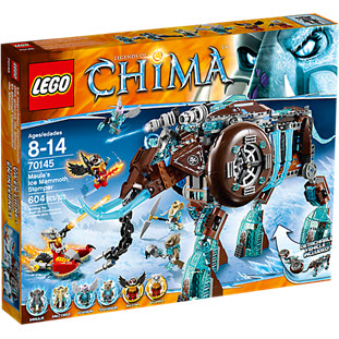 Фото товара LEGO Legends of Chima 70145 Ледяной мамонт-штурмовик Маулы
