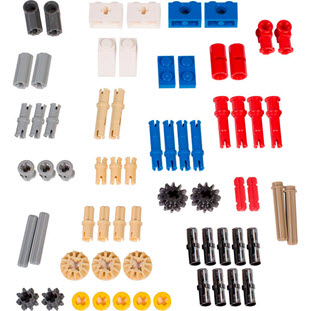 Фото товара LEGO Education Machines and Mechanisms 2000708 Детали для механизмов